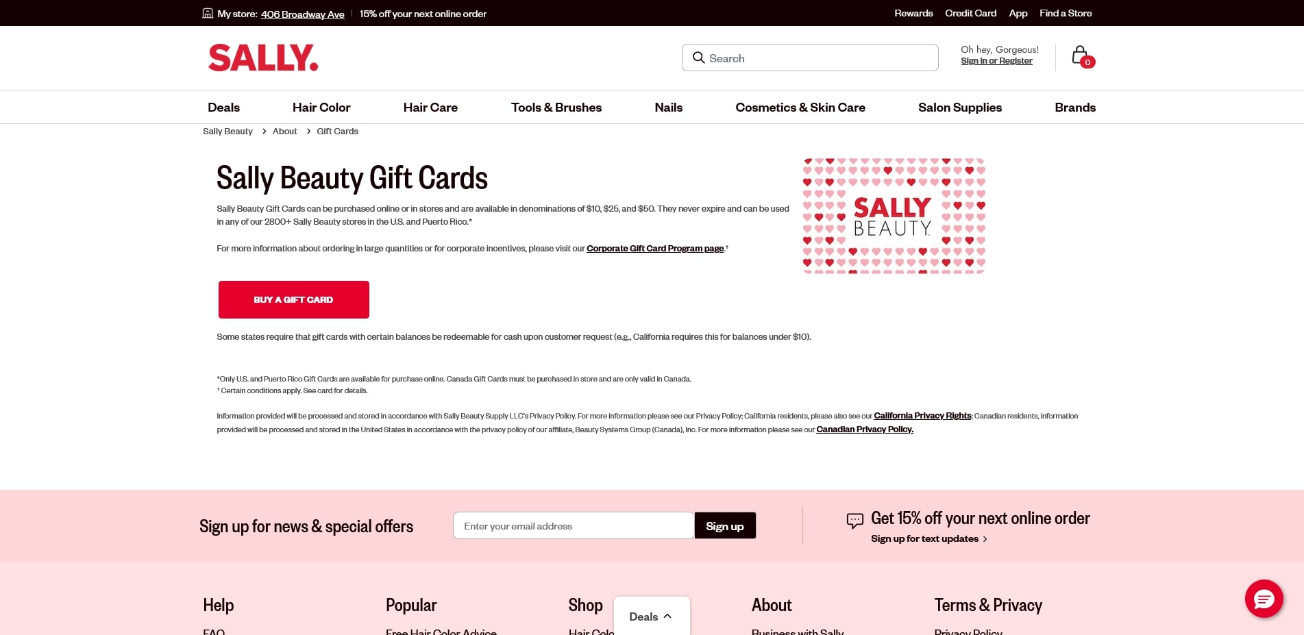 Sally Beauty Coupon